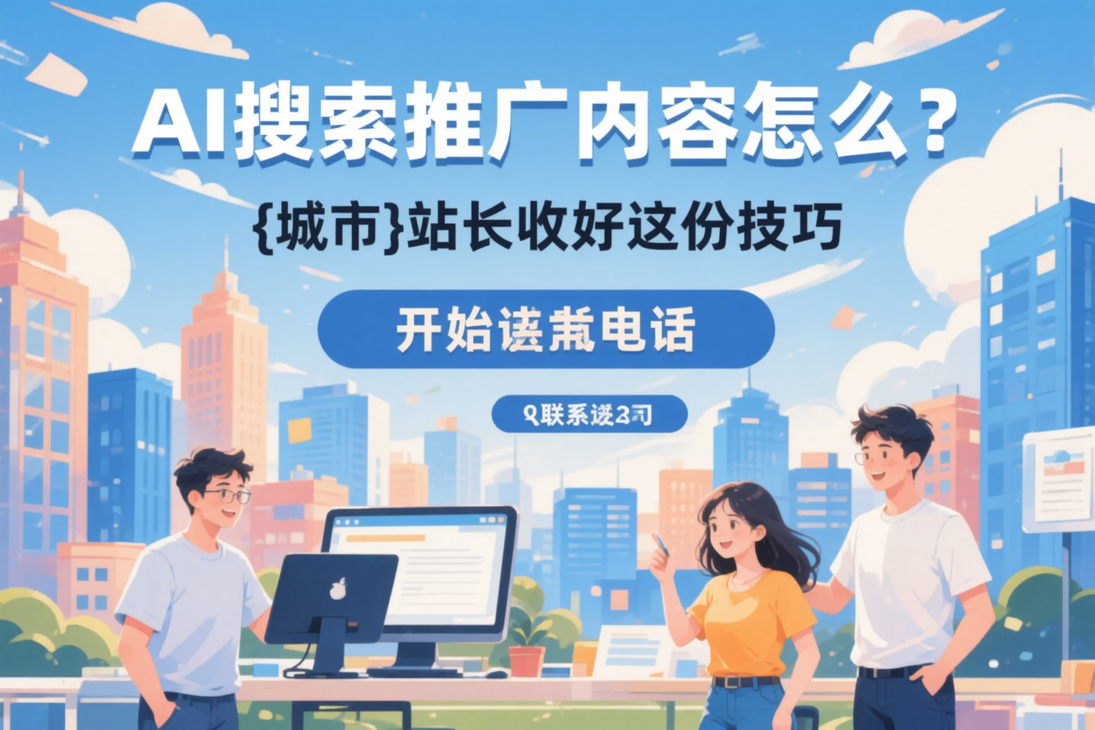 AI搜索推广内容怎么写？河源站长收好这份技巧