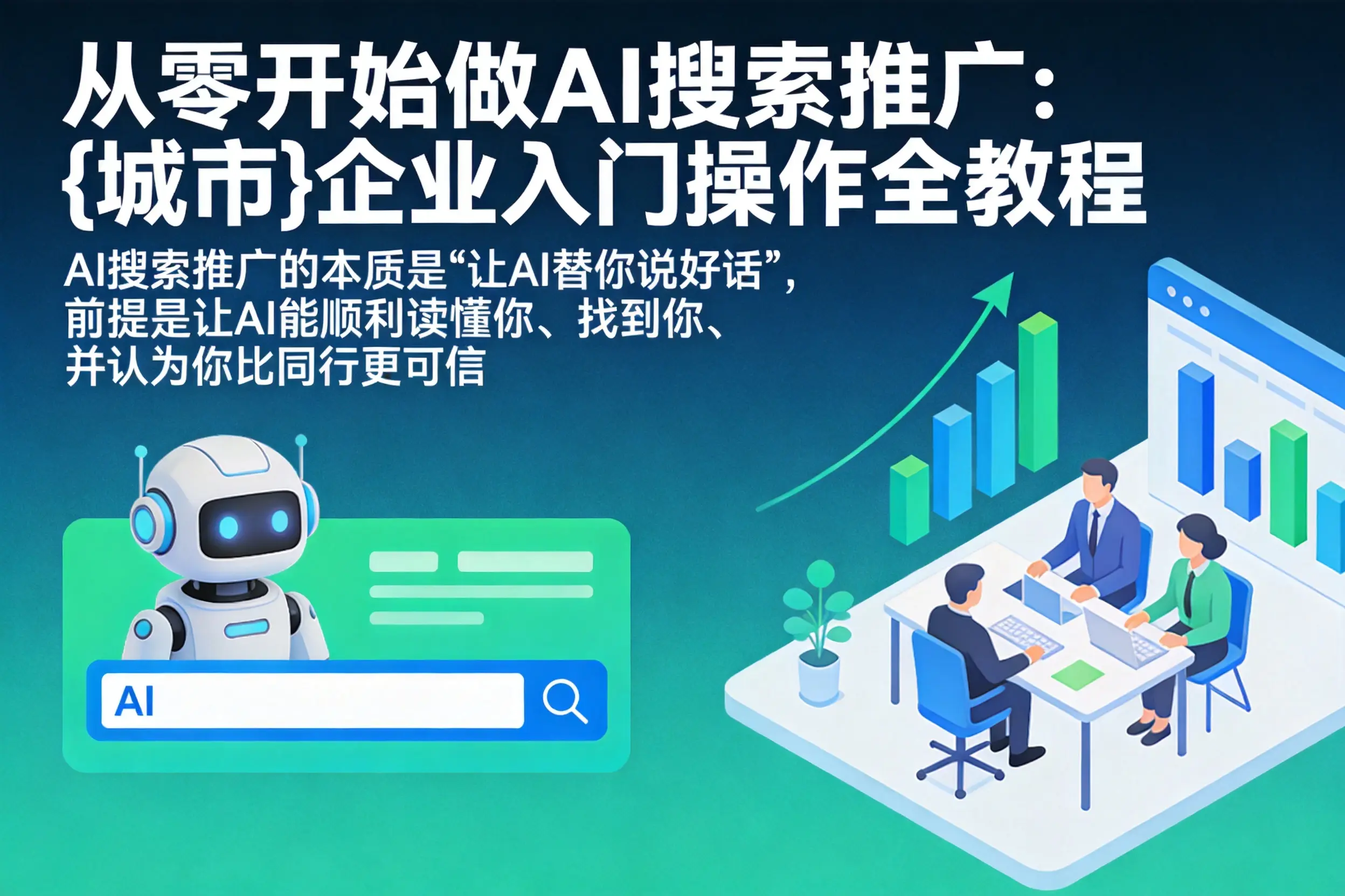 从零开始做AI搜索推广:河源企业入门操作全教程