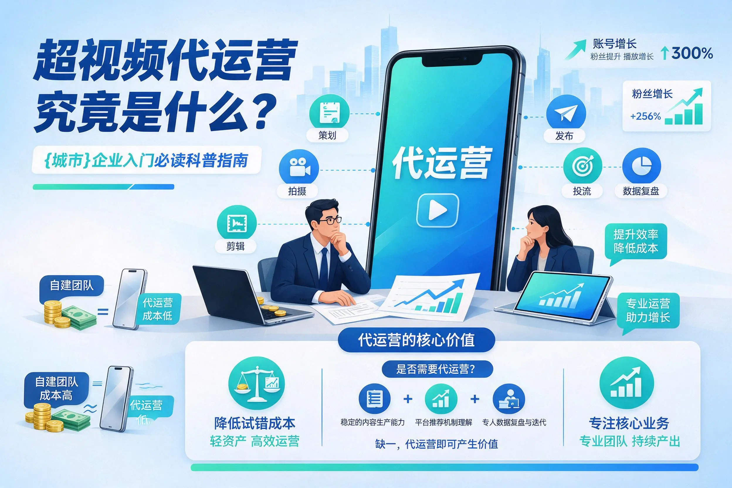 短视频代运营究竟是什么？河源企业入门必读科普指南