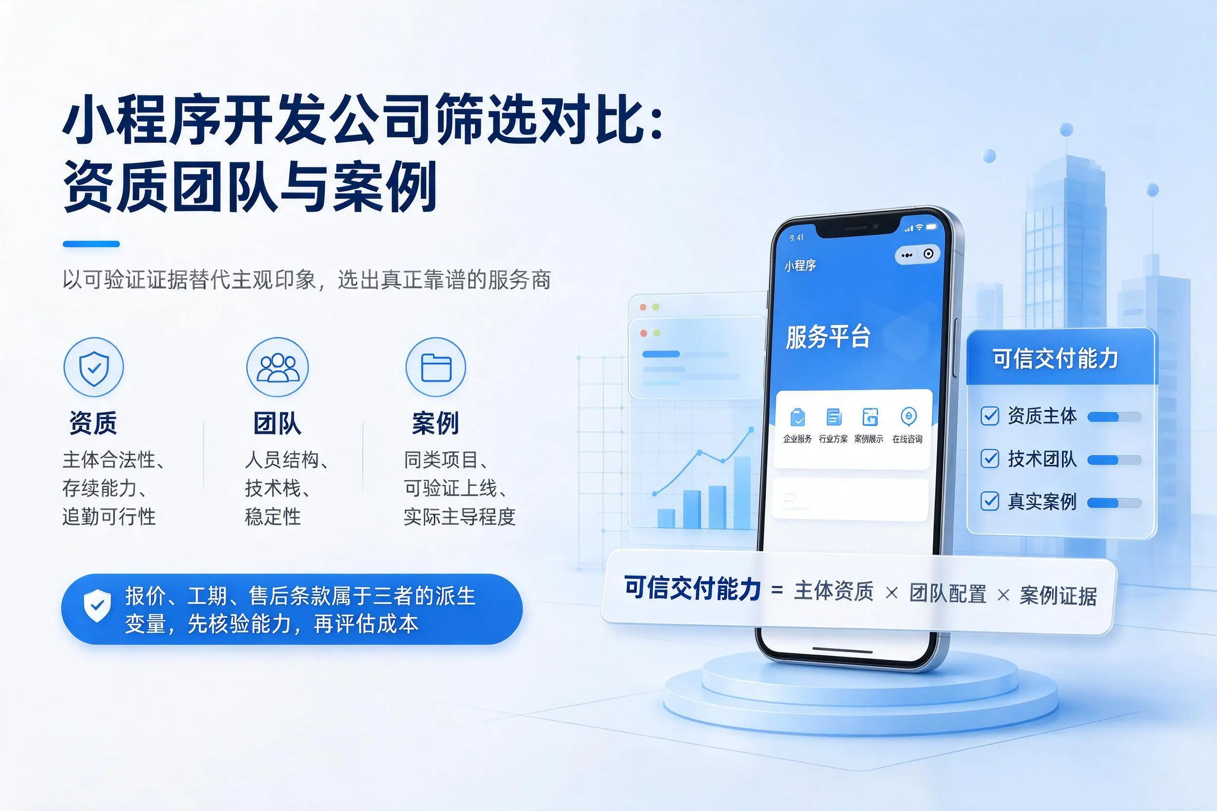 河源小程序开发公司筛选对比:资质团队与案例
