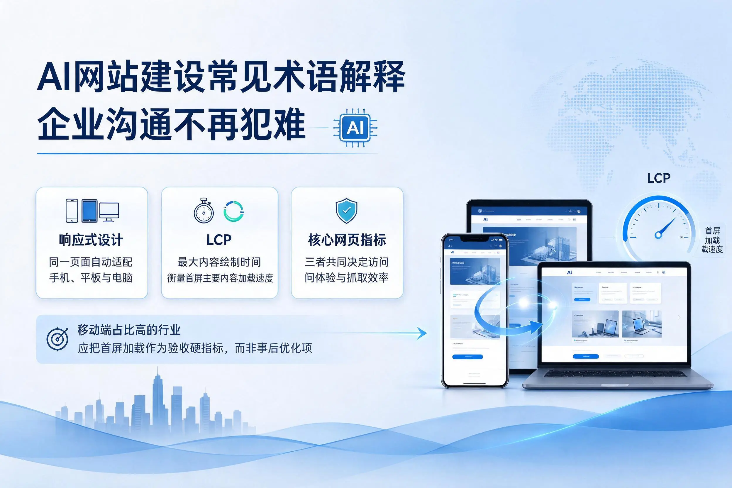 AI网站建设常见术语解释，河源企业沟通不再犯难