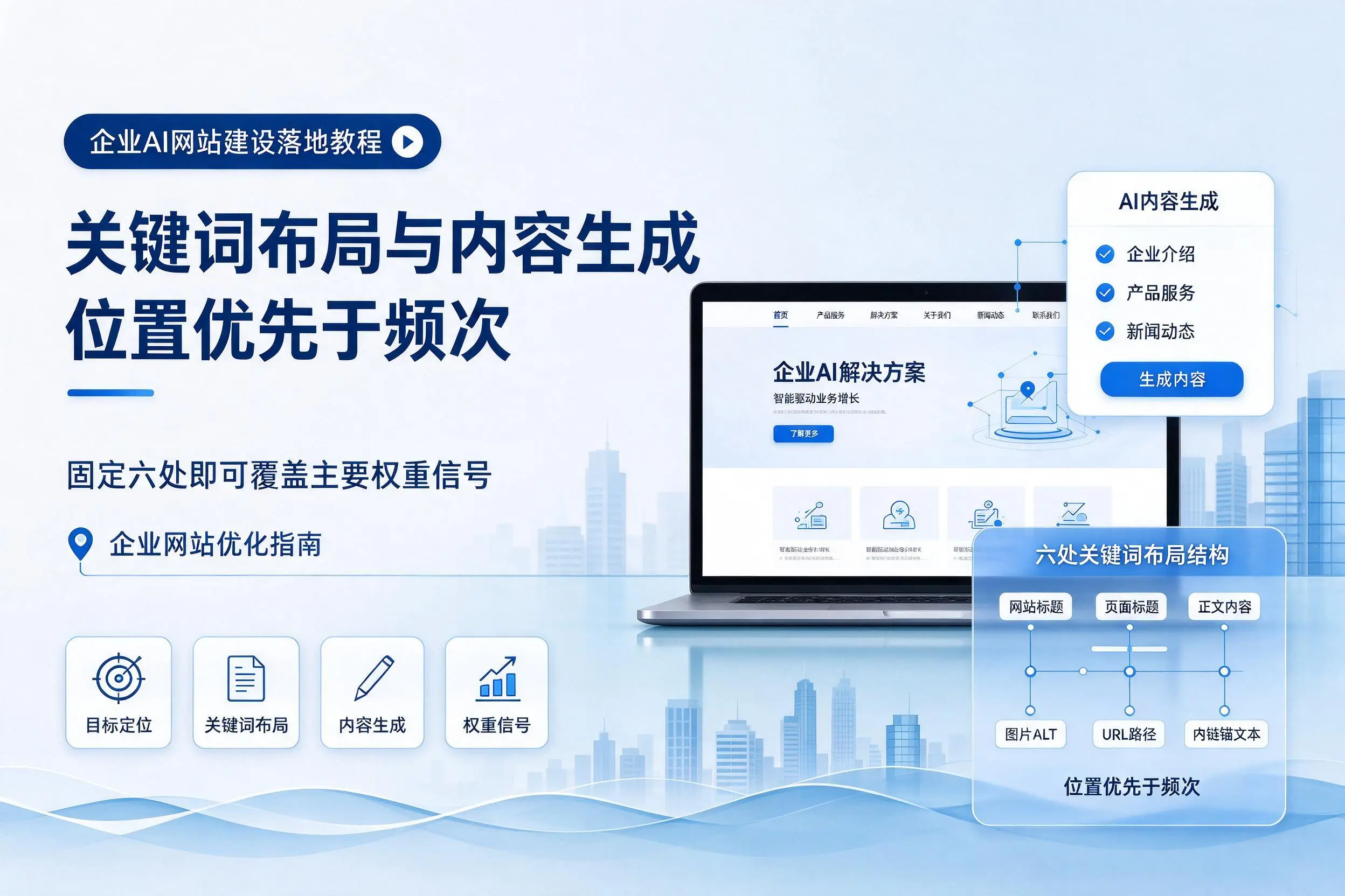 河源企业AI网站建设落地教程：关键词布局与内容生成