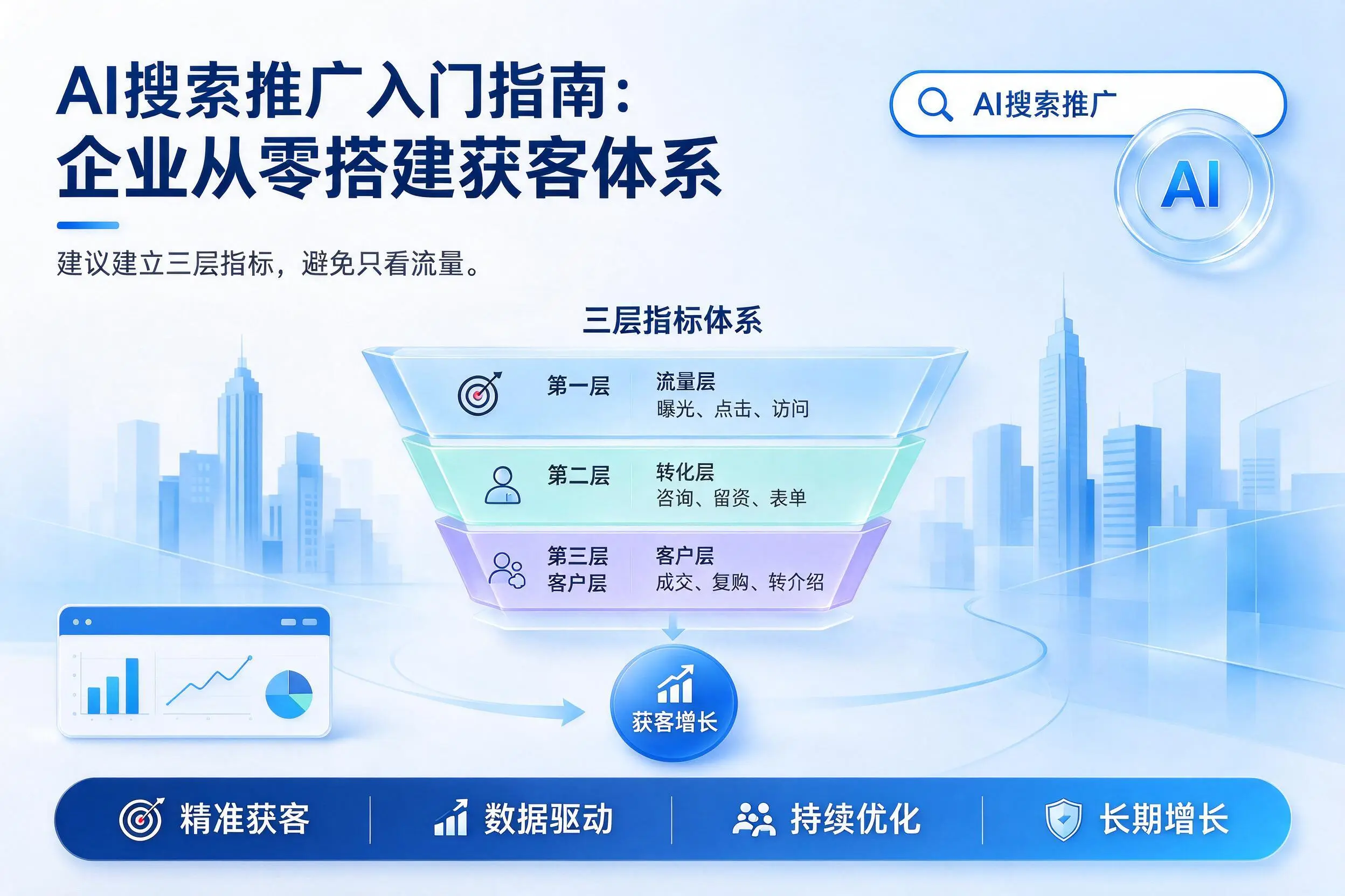 AI搜索推广入门指南：河源企业从零搭建获客体系